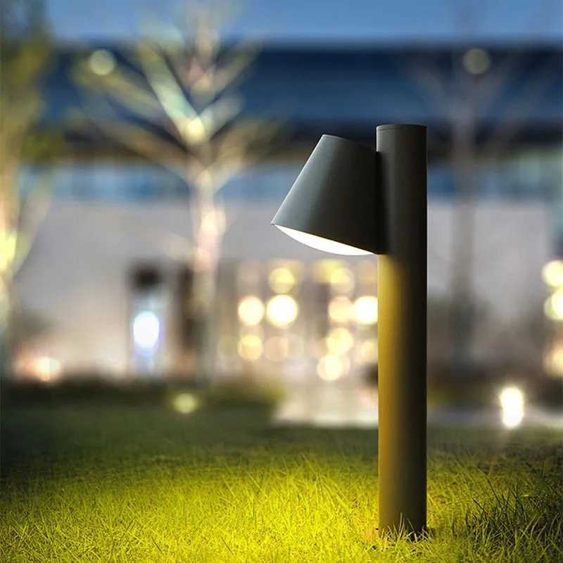 Minimalist LED Lawn Light Outdoor Waterproof IP65 Modern AC85~265V Street Lamp For Garden Courtyard Park Landscape Path Decoration W250607