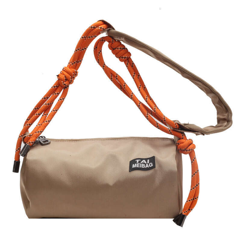 Trendy Sports Pillow New Sweet Cool Fashion Color-Block Shoulder Casual Versatile Solid Color Crossbody Bag for Women