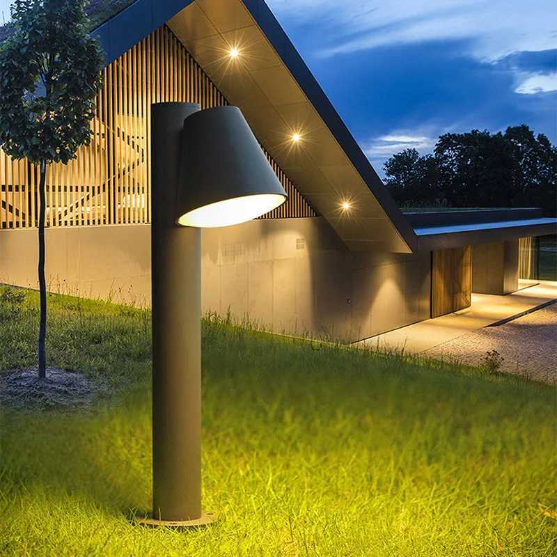 Minimalist LED Lawn Light Outdoor Waterproof IP65 Modern AC85~265V Street Lamp For Garden Courtyard Park Landscape Path Decoration W250607
