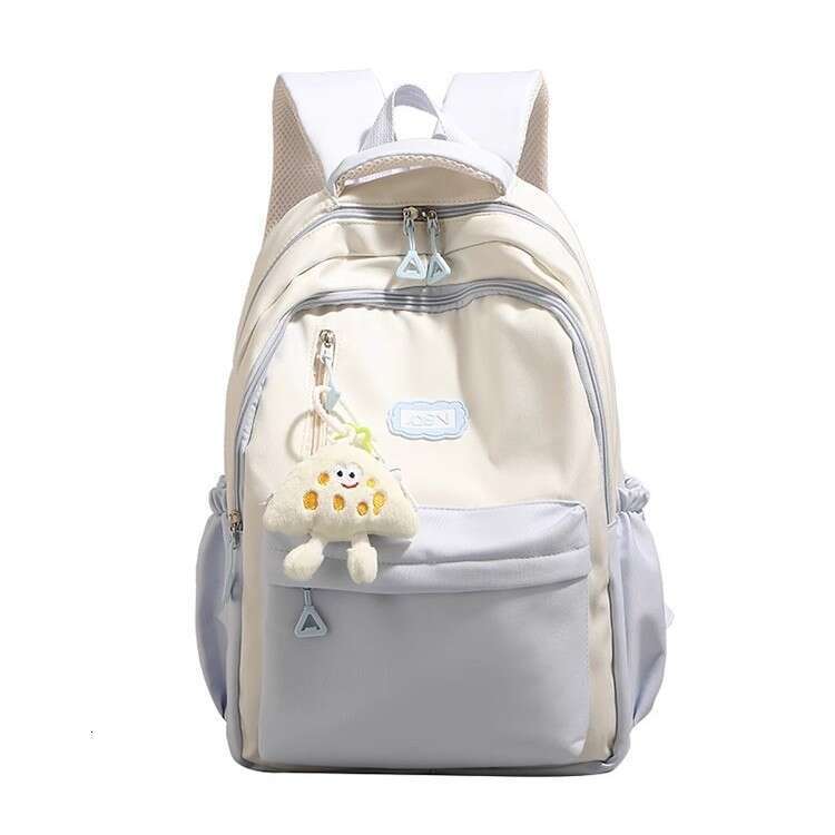 High-End Color-Block 2025 New Model Women, Middle School and College Students, Large Capacity Backpack for Short Trips