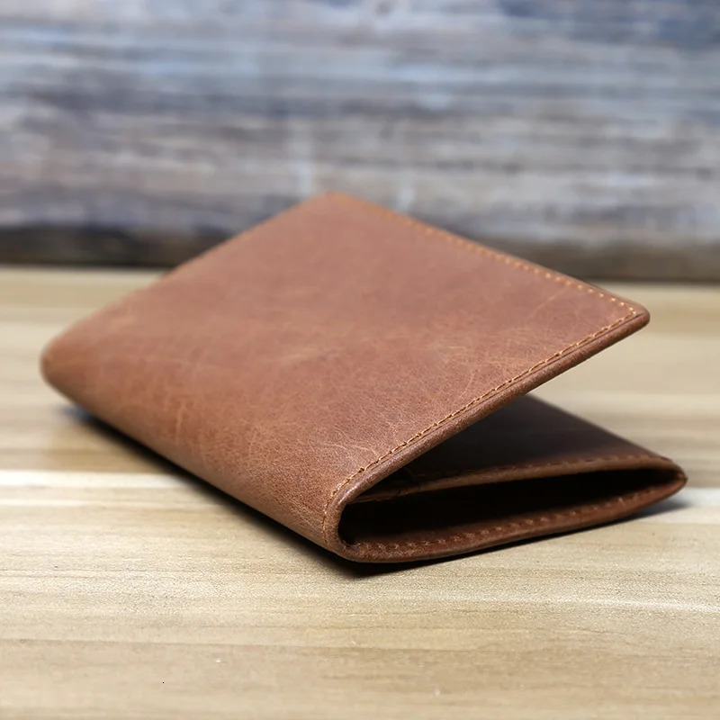 Real Leather Card Holder Purse Mens VIP Credit Cards Wallet Slim Business Nametag ID Cards Keys Earphone Storage Small Bags 250605