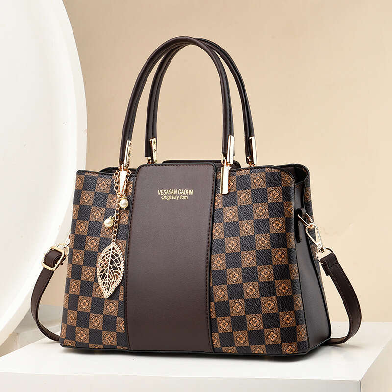 2025 New Commuter Mom Handbag High-end Large Capacity Fashion Versatile Crossbody Bag for Women
