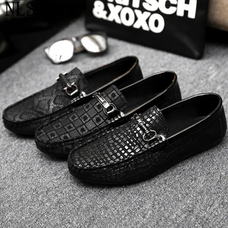 Office Leather Shoes for Men Casual Shoes Fashion Slip on Shoes Men Casuales Loafers Men Italiano Zapatillas De Deporte 250605