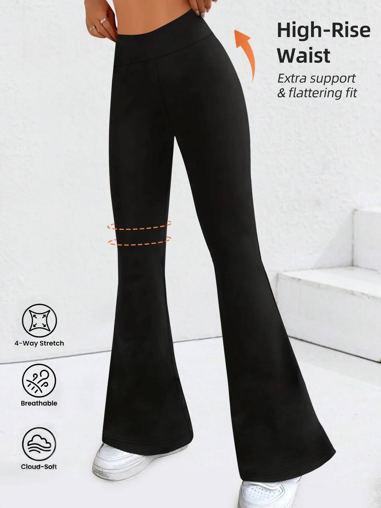 Women's Yoga Summer - High Waist Tummy Control Workout Leggings, Quick Dry Breathable Athletic Pants for Women, Gym Runnin