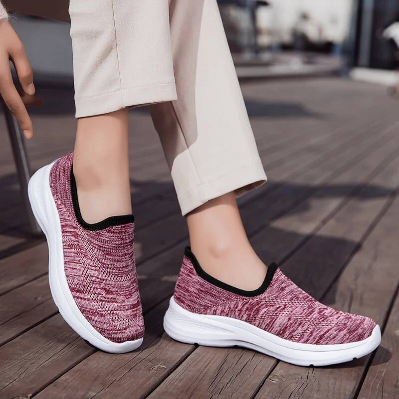 ddmyoutdoor Women S Single Shoe Thick Sole Running Lightweight Sneaker Breathable Fiess Hiking Comfortable Casual Walking Shoes Outdoor Outdoor Shoes