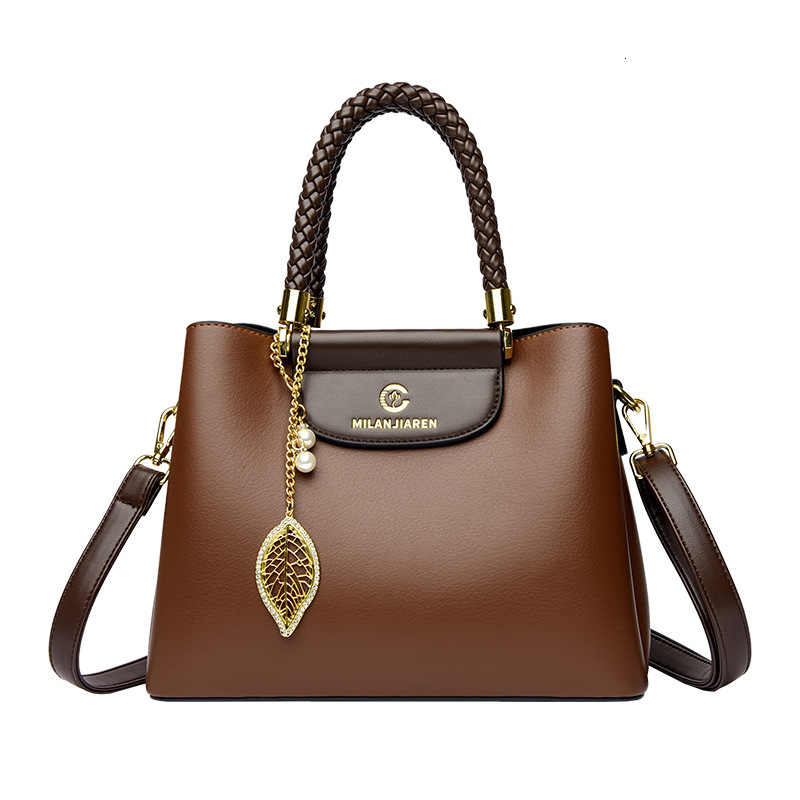 2025 New Fashion Handbag Shoulder Bag for Middle-aged Women High-end Commuter Bag Large Capacity Tote Bag New Free Delivery Designer Bag