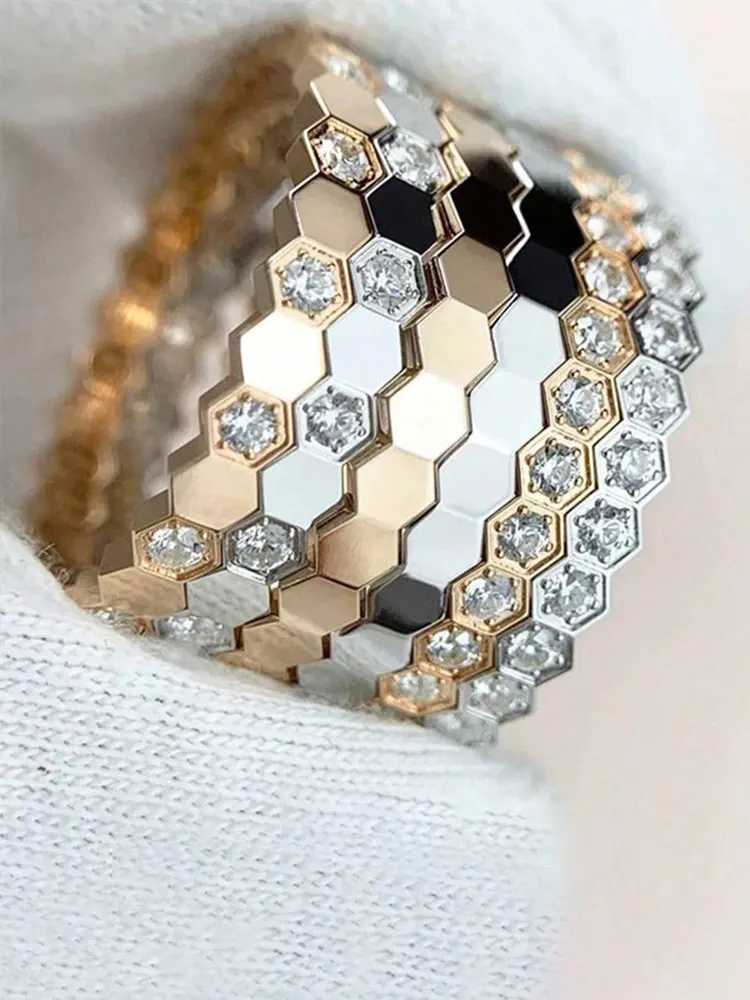 925 Sterling Silver Zircon Geometric Shape Rings For Women Gift Match Daily Party High Quality Vintage Fine Jewelry Accessories XJ250606