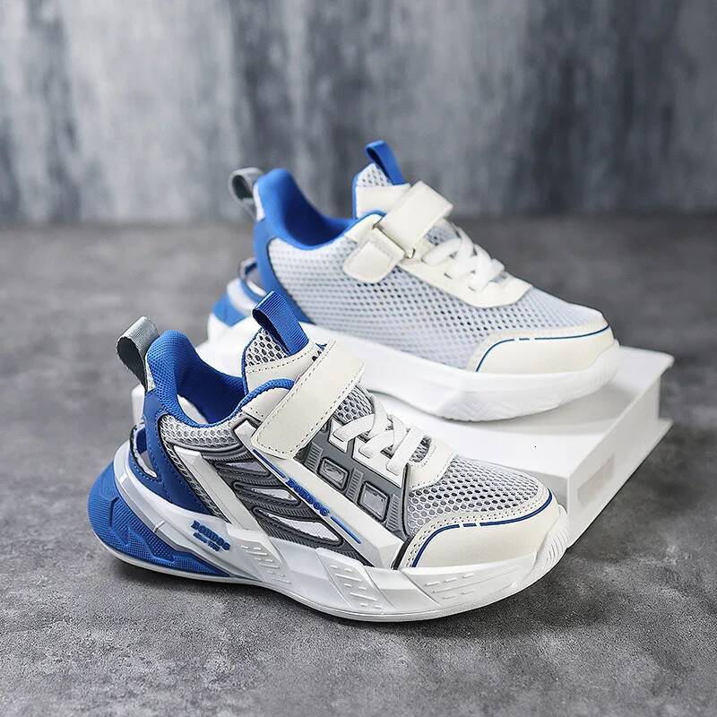 Ddmyoutdoor Summer Child Athletic Fashion Blue Anti Slip Outdoor Sports Shoes Kids Boys Comfy Soft Sneakers For Children Girl Outdoor Shoes