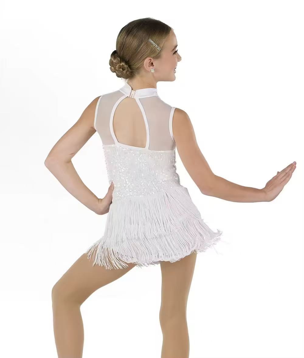 Custom Children Girls Retail and Wholesale Nylon/Lycra Mesh Modern Dance Ballet Leotard