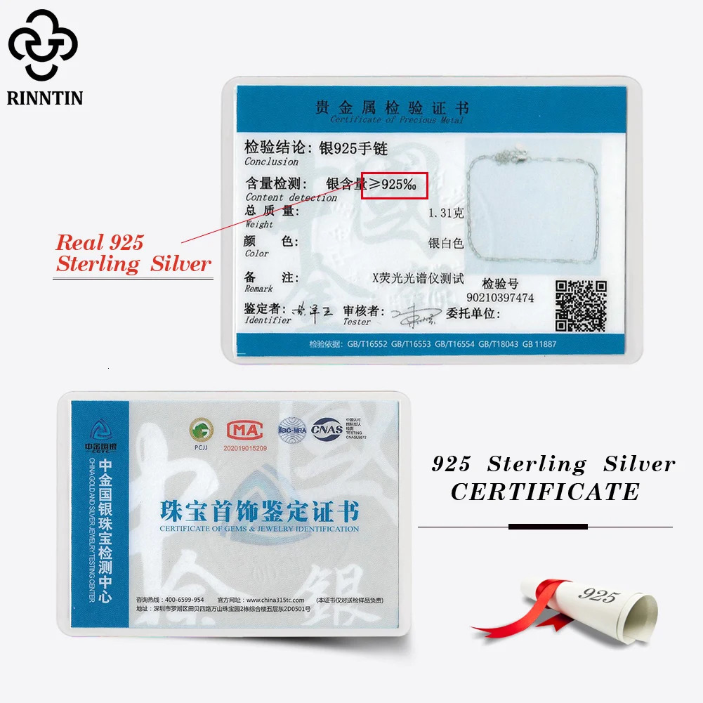 Rinntin Paperclip Chain Anklet for Women 925 Silver Summer 14K Gold Foot Chain Bracelet Fashion Ankle Straps Jewelry Gift SA22 250528