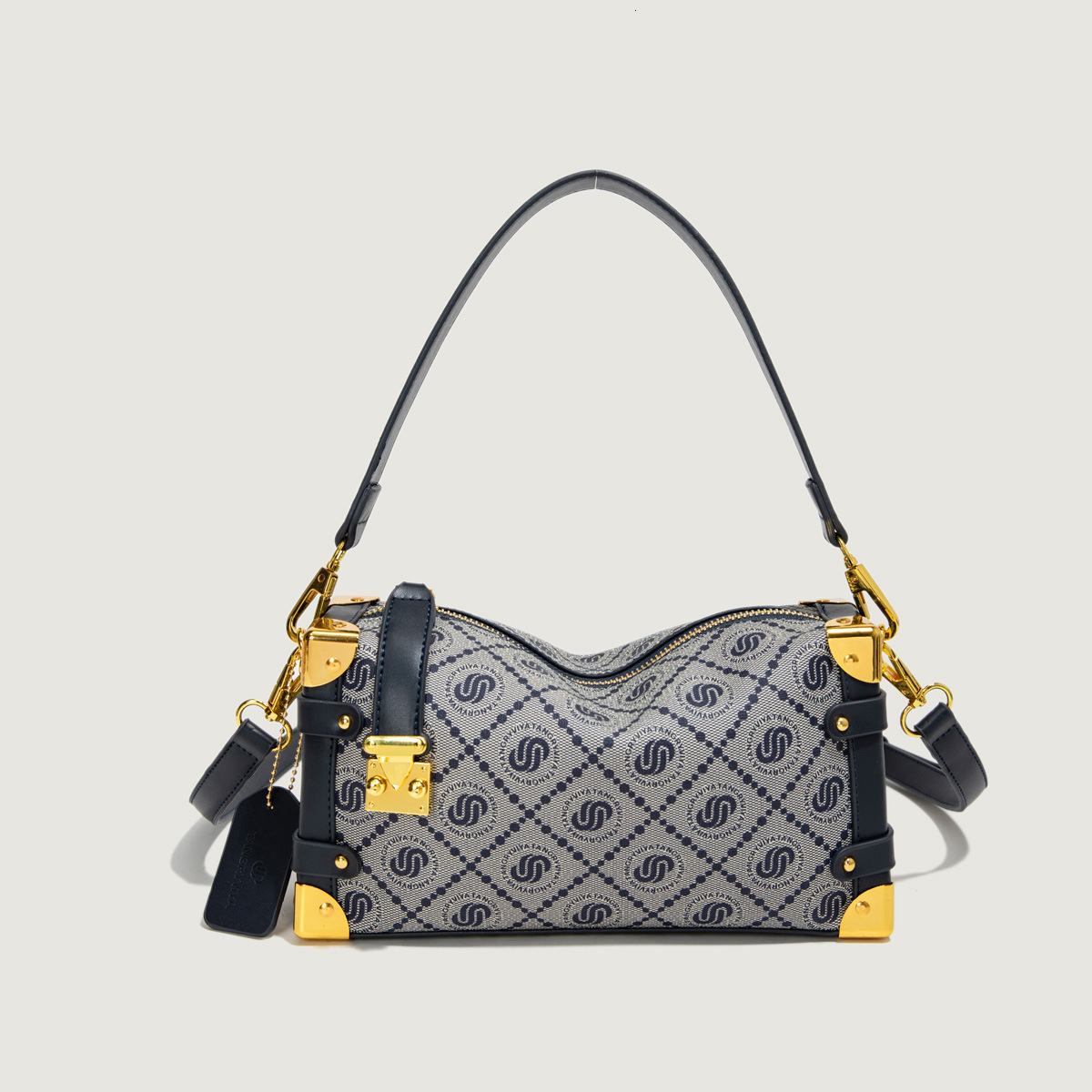 Free Shipping Crossbody Bag For Women 2025 New Dopamine Colorful Printed Box Bag Fashion Soft Leather Ladies Handbag Designer Bags Luxury Can Be Shoul