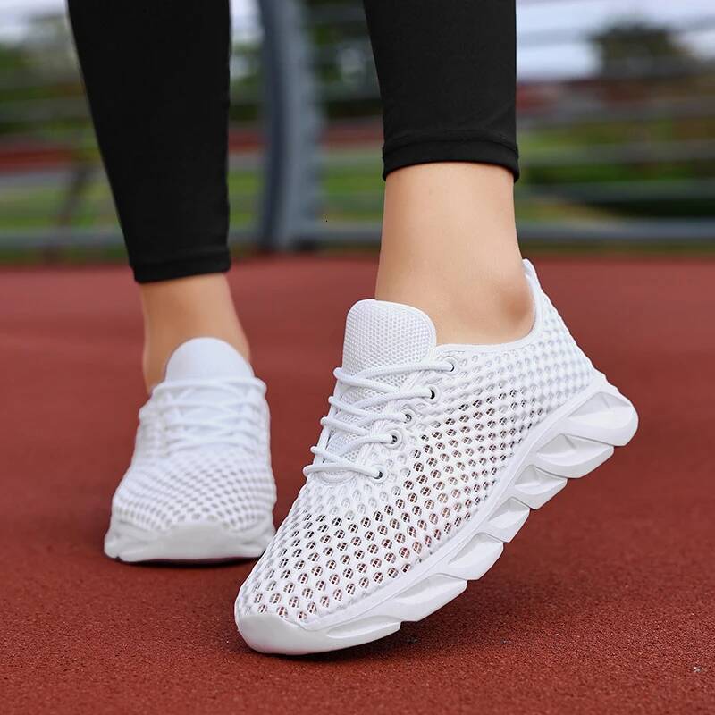 Ddmyoutdoor Ddmyoutdoor Summer High Quality White Women S Platform Lightweight Outdoor Casual Hiking Thick Soled Fashion Running Shoes Large Size Outd