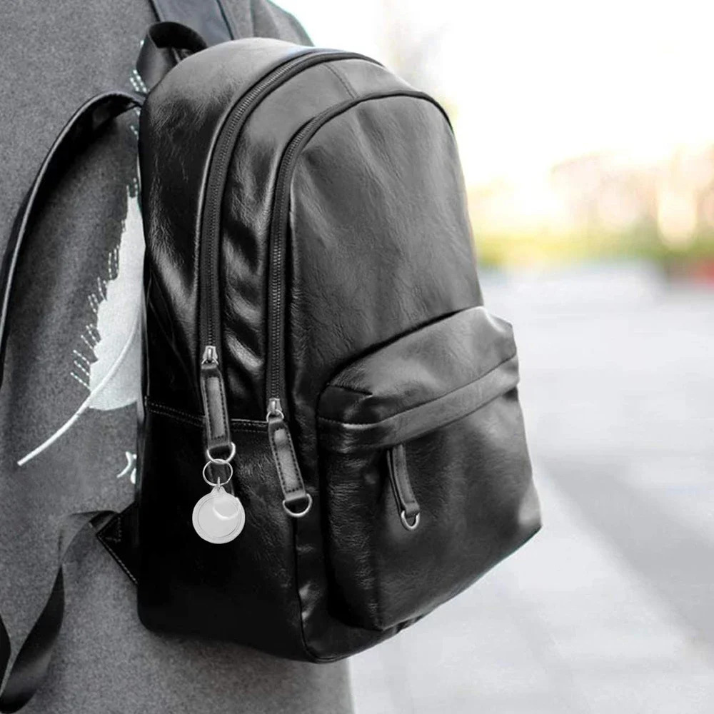 30Pcs Circle Acrylic Po Frame Keychain Snap-In Custom Insert Po Acrylic Blank Picture Keyring for DIY Projects 250606