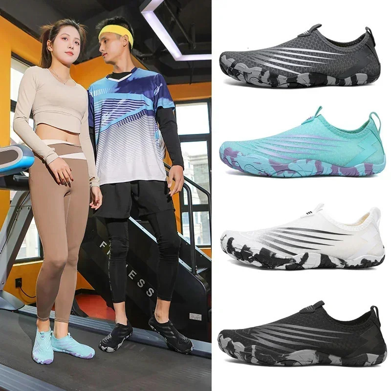 Barefoot Shoes Man Gym Sport Running Fitness Sneakers Outdoor Beach Water Sports Woman Upstream Aqua Shoes Men Women Size 36-47 250605