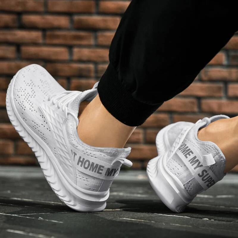 Ddmyoutdoor Summer Men S Breathable Flat Sports Lightweight Outdoor Training Anti Odor Comfortable Casual Running Shoes Tennis For Outdoor Shoes