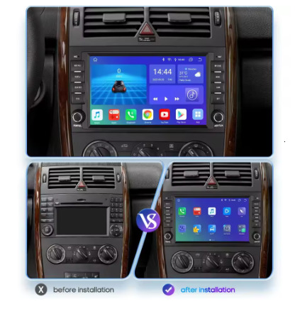 Android Car Radio for Mercede-Benz W164 ML 320 ML 350 for Mercedes Benz GL320 500 X164 2005-2012 Car Multimedia Carplay GPS 7862