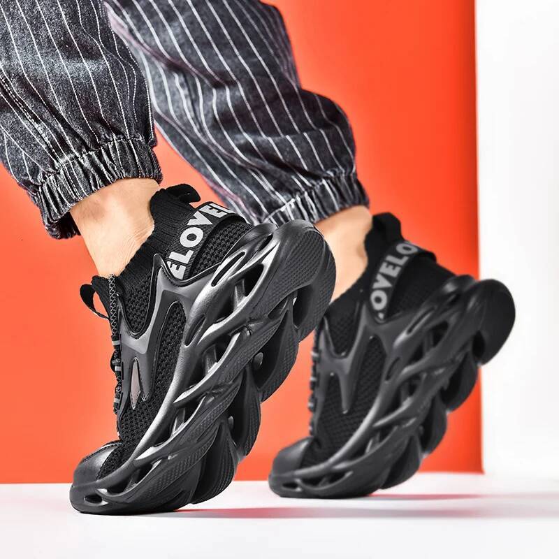 Ddmyoutdoor New Fashion Men S Running Thick Soled Breathable Non Slip Lightweight Casual Sneaker Comfortable Mesh Shoes Zapatos Para Hombre Outdoor Sh