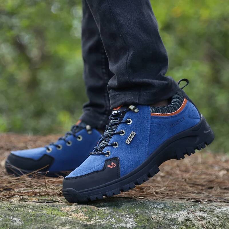 Ddmyoutdoor Autumn Men S Mountaineering Thick Soled Couple Outdoor Hiking Leisure Sneakers New Low Cut Walking Shoes Zapatillas Hombre Outdoor Shoes