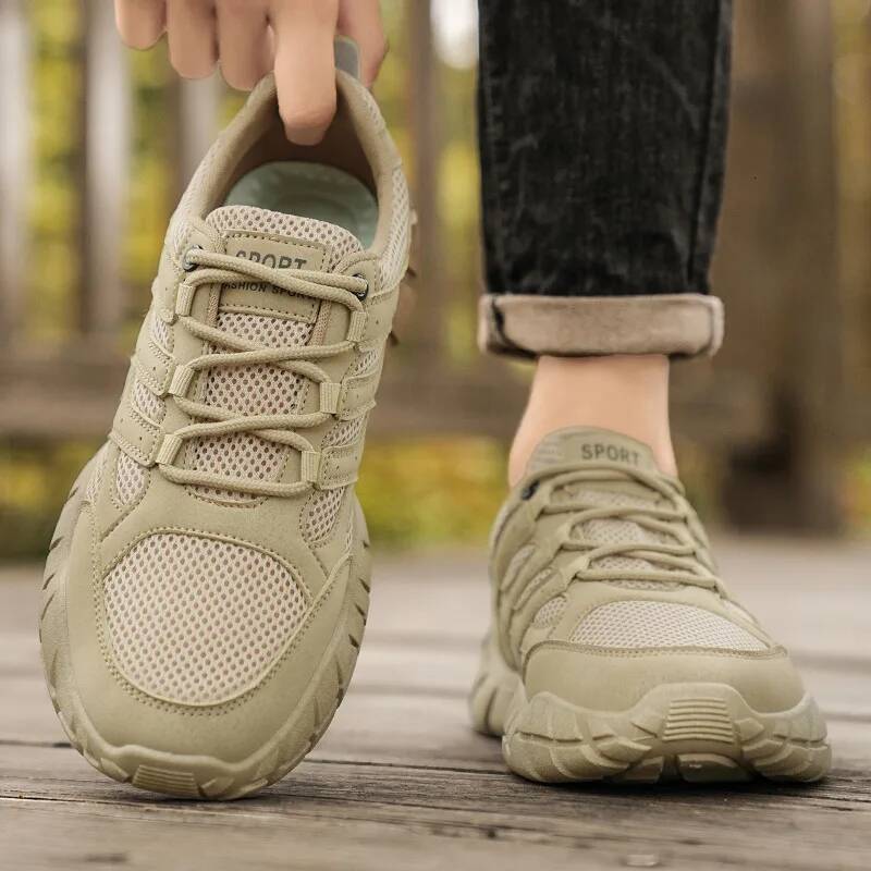 Ddmyoutdoor New Arrival Summer Hiking Comfortable Anti Slip Mens Trainers Oudoor Casual Sports Shoes Men Trekking Sneakers Outdoor Shoes