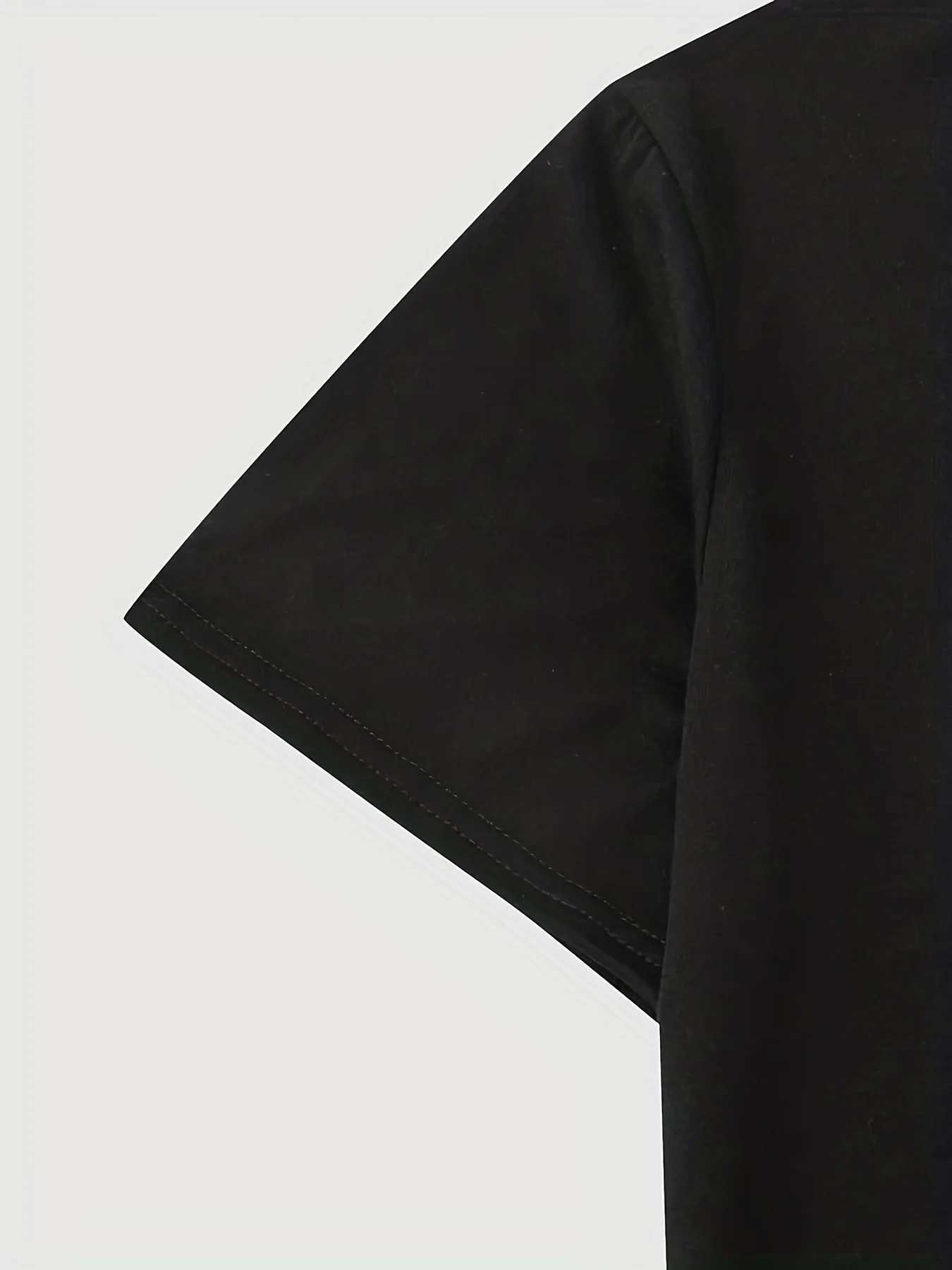 Mens Summer 00 Cotton Fashionable Casual Loose Plus Size Jumping In Beer Printed Sports Round Neck Short Sleeve T-shirt Top W250607