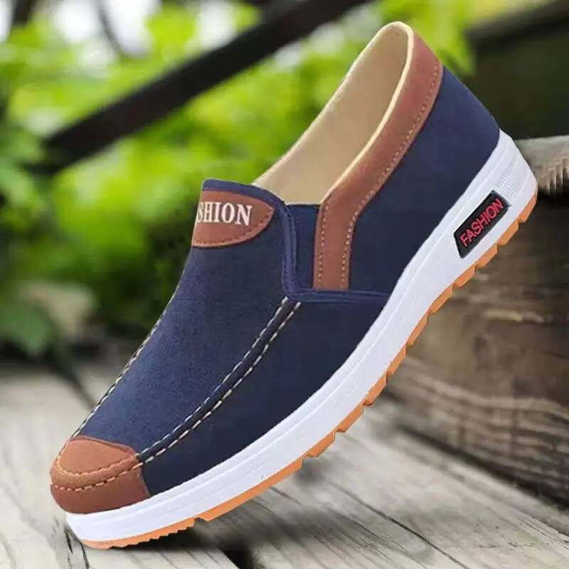 Ddmyoutdoor For Men Plus Size Male Loafers Casual Comfortable Sneakers Slip On Leisure Shoes Lightweight Vintage Flats Outdoor Shoes