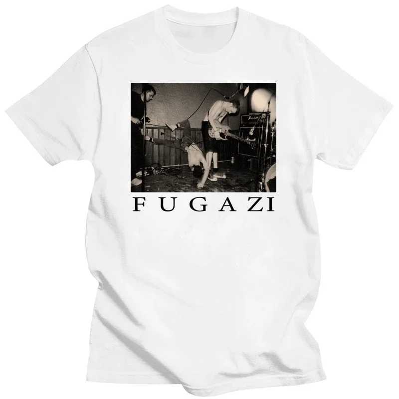 2025 Heavyweight New FUGAZI PUNK ROCK T SHIRT MENS Size Men T-Shirt Sweatshirt Lowest Price Cotton Short Sleeve Tops Top Tee W250607