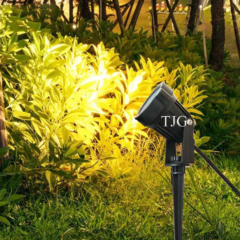 High Power Lawn Lamp Waterproof 3W 6W LED Lawn Garden Flood Light Outdoor Lighting Yard Patio Path Spotlight Lamp AC220V DC12V W250607