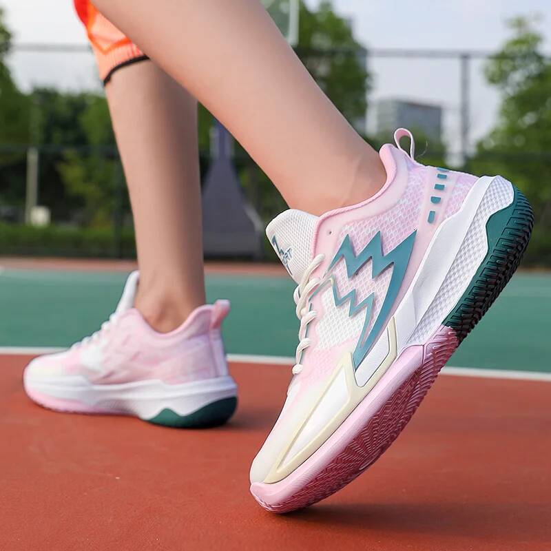 Ddmyoutdoor Trendy Platform For Comfortable Soft Outdoor Shoes Unisex Bounce Professional Basketball Sneakers Men Outdoor Shoes