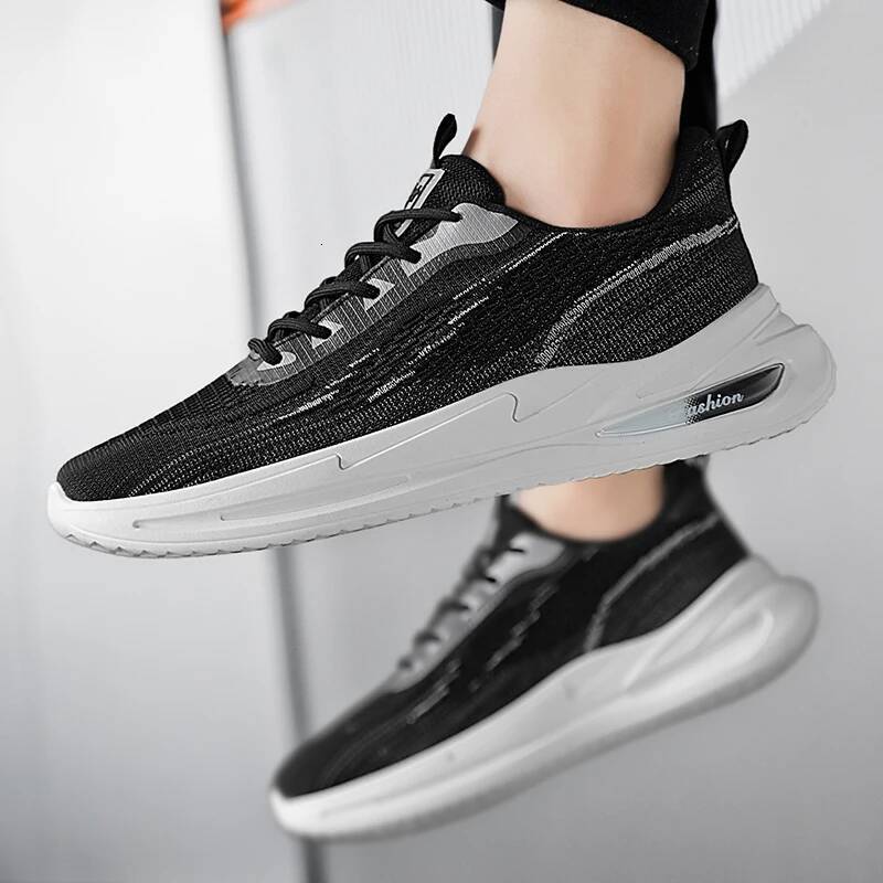 Ddmyoutdoor Trendy Men Running Platform Strap Outdoor Training Soft Sole Comfortable Shock Absorption Jogging Casual S Shoes Outdoor Shoes