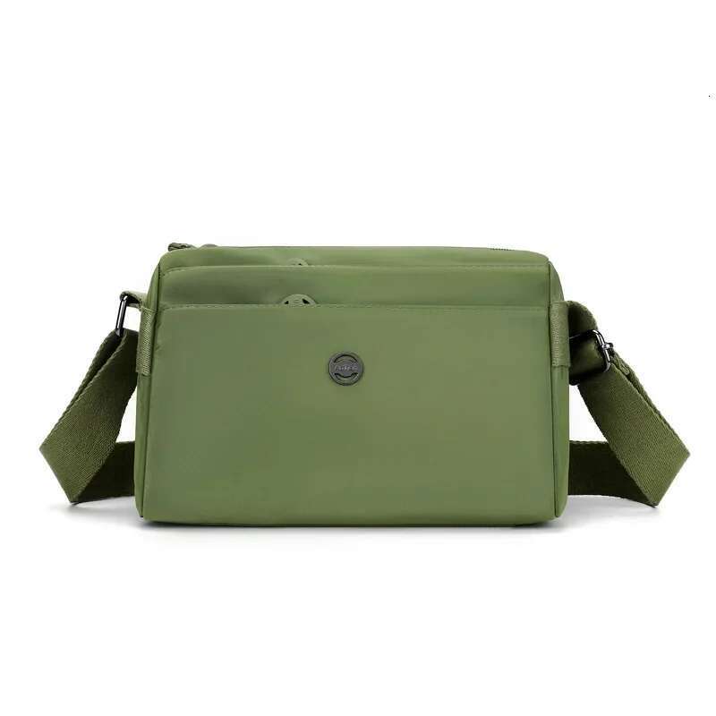 New Minimalist and Fashionable Shoulder Women's Oxford Fabric Casual Crossbody Multi Compartment Messenger Bag