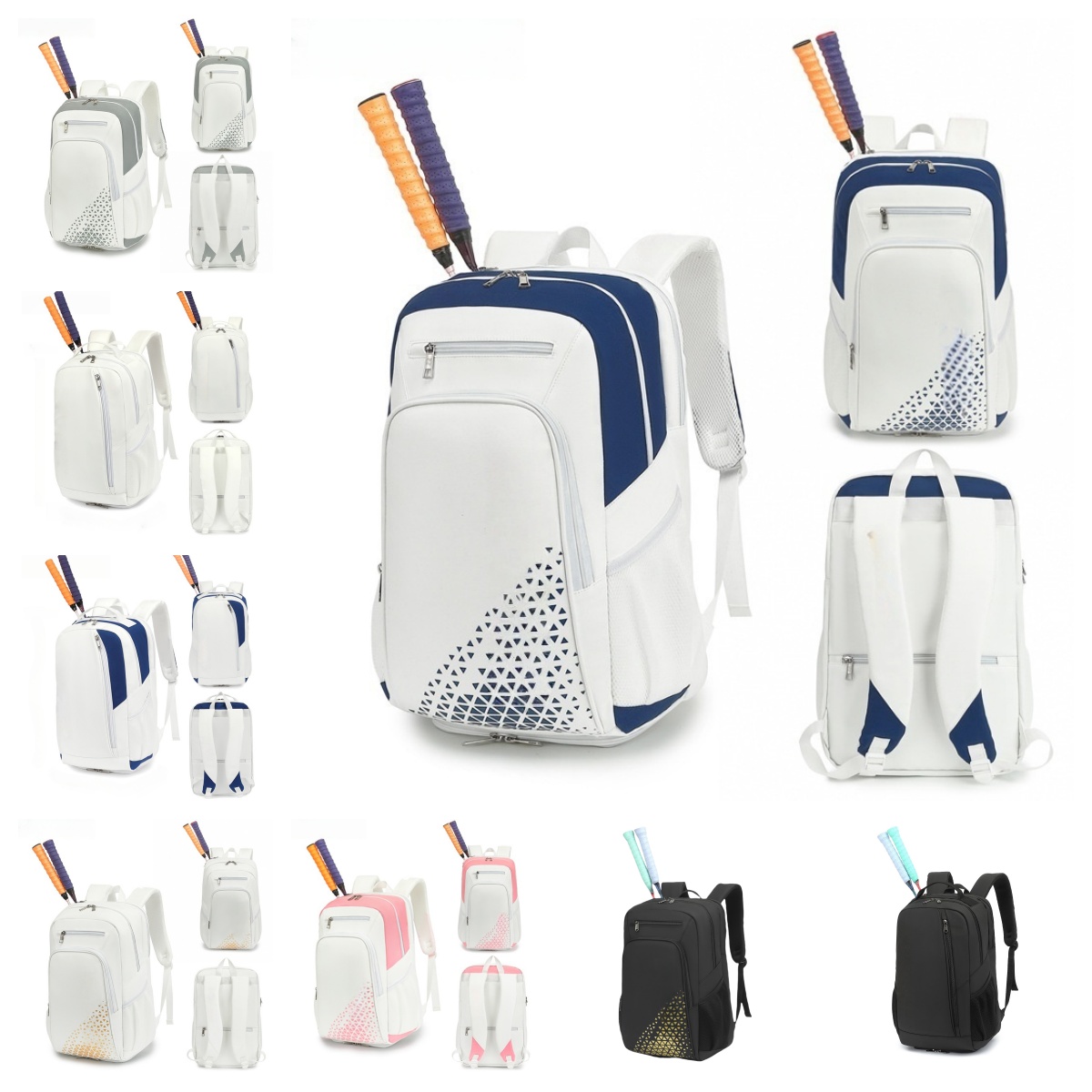 Tennis bag outdoors backpack specialized badminton sports backpacks large capacity ball pack separate shoe compartment