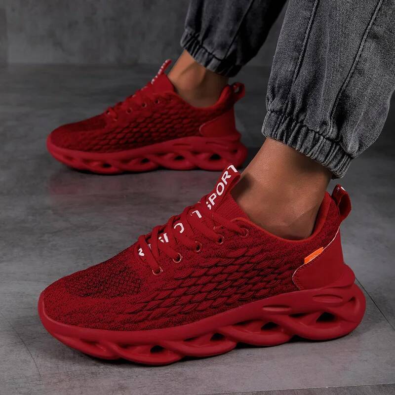Ddmyoutdoor MAEDEF High Quality Summer Lace Up Lightweight Men S Breathable Mesh Sneakers Comfortable Trendy Versatile Shoes Outdoor Shoes