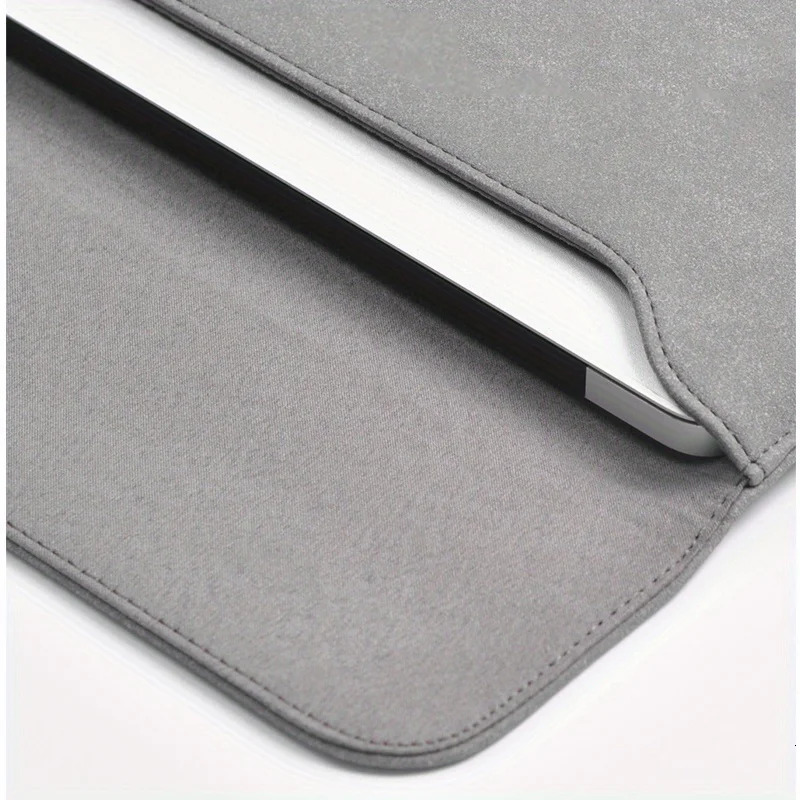 Laptop Bag Sleeve For Macbook Air 13 A2237 Air 15 Case M1 M2 M3 Pro 14 16 Inch PU Leather Bags Cover For Laptop Bags 250605