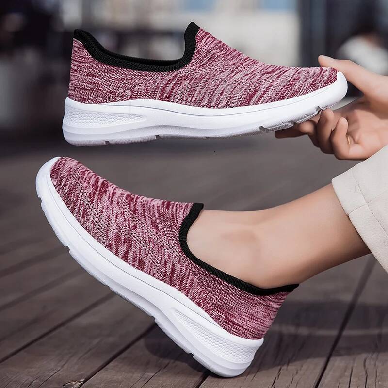 ddmyoutdoor Women S Single Shoe Thick Sole Running Lightweight Sneaker Breathable Fiess Hiking Comfortable Casual Walking Shoes Outdoor Outdoor Shoes