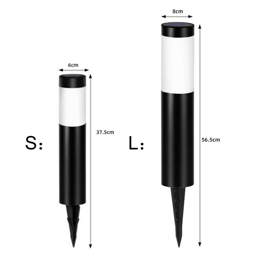 Solar Lights Outdoor Garden Solar Powered Waterproof Motion Sensor Pathway Light Landscape Path Yard Backyard Lawn Lamp XJ250606