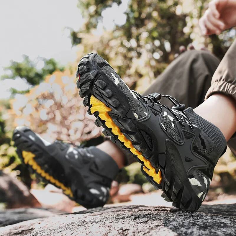 Ddmyoutdoor Fashion Camouflage Men S Trekking Big Size Quality Comfy Hiking Sneakers Outdoor Travel Sports Shoes Trainers Outdoor Shoes