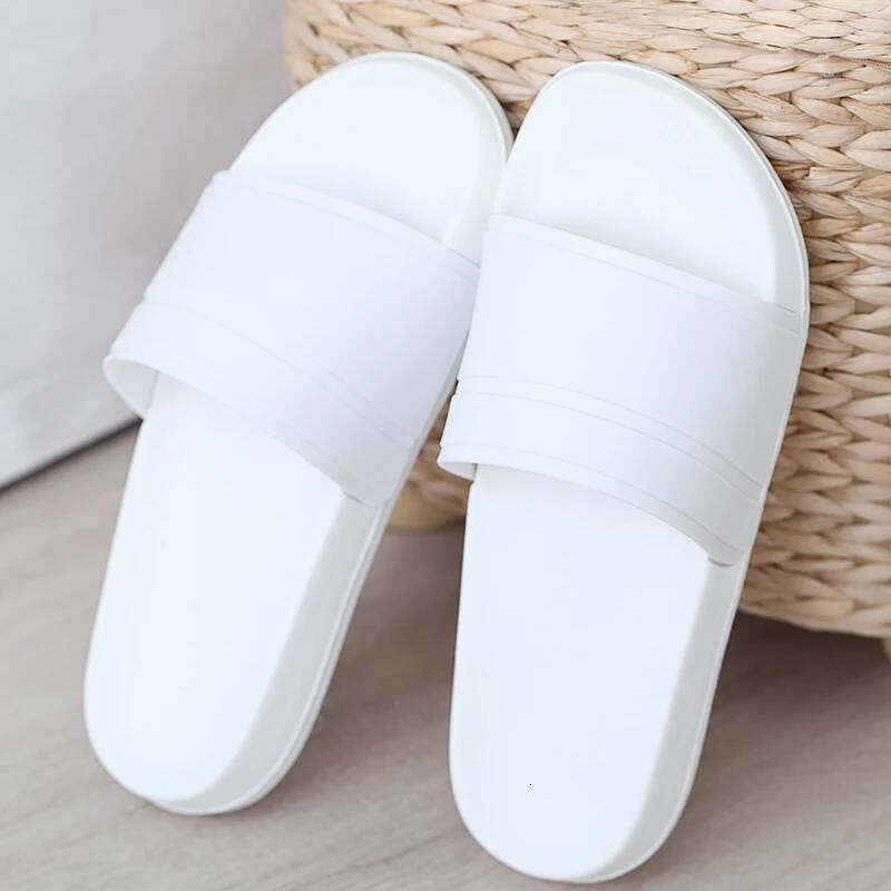 Ddmyoutdoor Summer Men And Women Sandals Flip Flops Man Solid Color Simple Non Slip Soft Sole Unisex Shower Slippers Couple Shoes Beach outdoor shoes