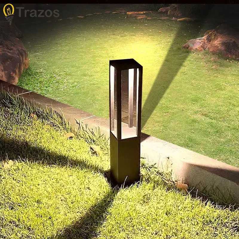 Outdoor Lawn Light Villa Household Street Light IP65 Waterproof Garden Modern Simple LED Ground Inserted Grass Garden Ground W250607