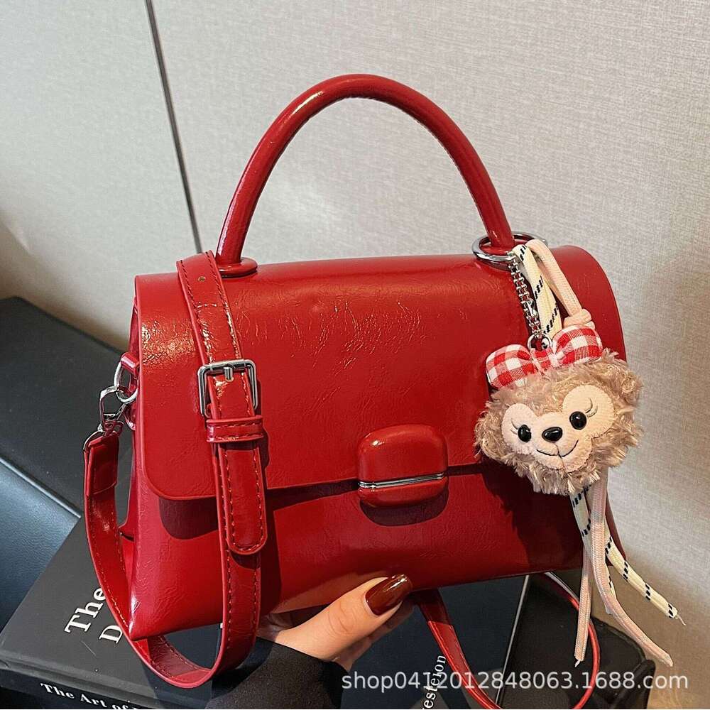 Large Capacity Tote for Women 2025 New Fashion Underarm Crossbody Small Square Bag Soft Leather Casual Texture Stylish Trendy