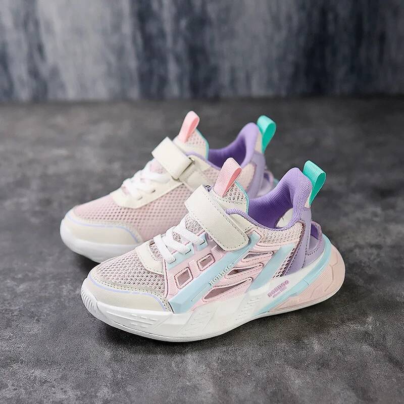 Ddmyoutdoor Summer Child Athletic Fashion Blue Anti Slip Outdoor Sports Shoes Kids Boys Comfy Soft Sneakers For Children Girl Outdoor Shoes