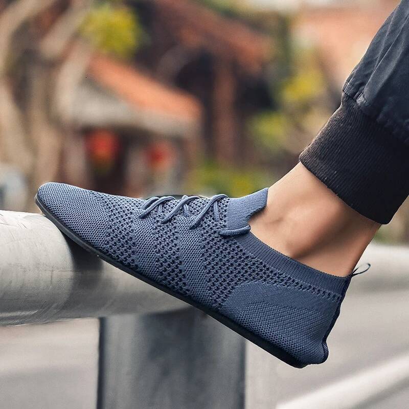 Ddmyoutdoor MAEDEF Classic Men S Mesh High Quality Flats Outdoor Walking Fashion Breathable Non Slip Casual Loafers Summer Mens Shoes Outdoor Shoes