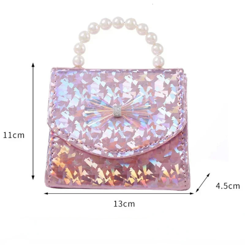 Fashion Children Girls Birthday Festival Present Shoulder Messenger Bag Kids Keys Coin Purse Cute Mini Handbag Bag 250605