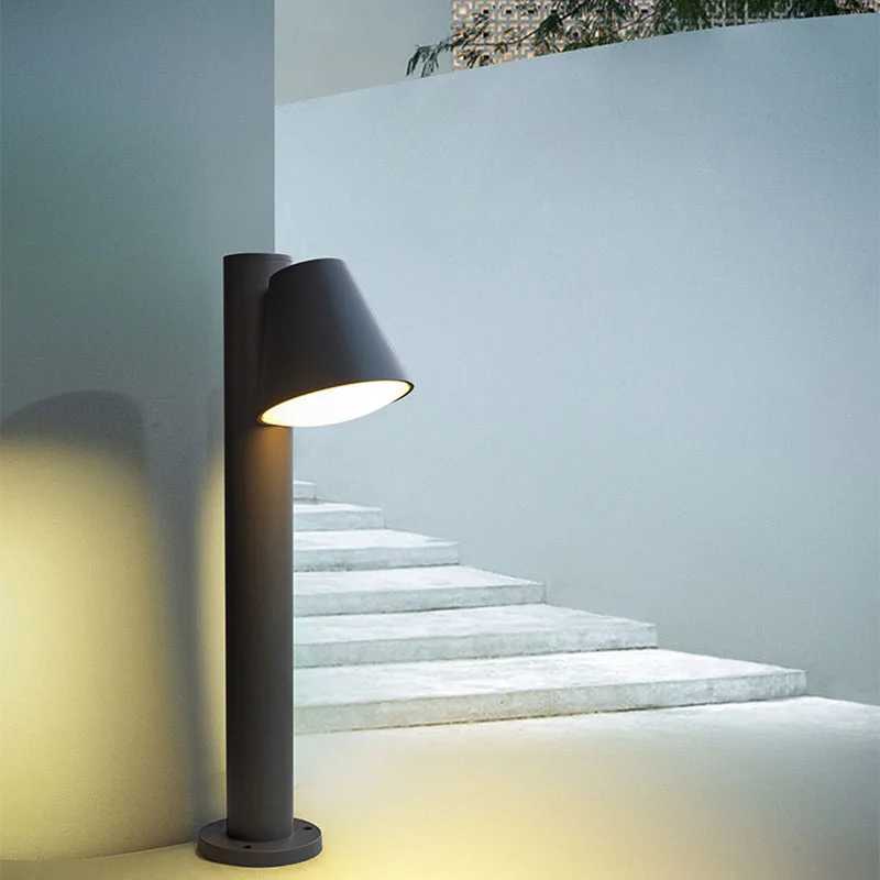 Minimalist LED Lawn Light Outdoor Waterproof IP65 Modern AC85~265V Street Lamp For Garden Courtyard Park Landscape Path Decoration W250607