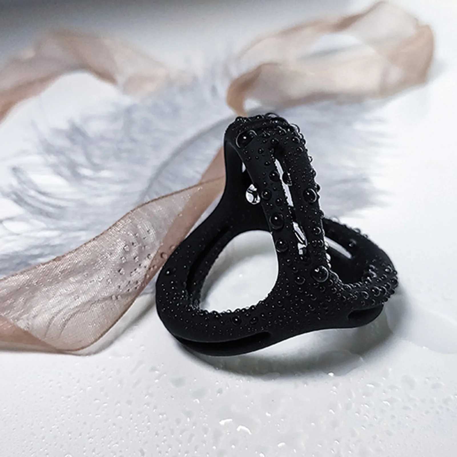 Male Cock Ring Adult Sex Toy Delay Ejaculation Semen Lock Ring For Sex Life Adult Supplies Silicone Lasting Penis Sleeves XJ250607