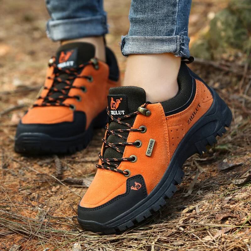 Ddmyoutdoor Autumn Men S Mountaineering Thick Soled Couple Outdoor Hiking Leisure Sneakers New Low Cut Walking Shoes Zapatillas Hombre Outdoor Shoes