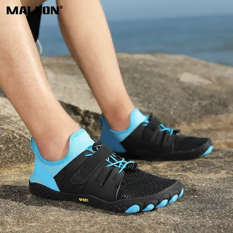 Quick-Dry Breathable Surfing Aqua Shoe Beach Seaside Trekking Wading Shoe For Men Women Antiskid Barefoot Upstream Water Shoe 250605
