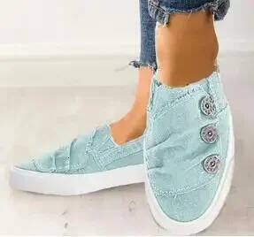 ddmyoutdoor Women Shoes New Arrival Fashion Denim Casual Femme Tennis Feminino Canvas Woman Sneakers Zapatillas Mujer Outdoor Outdoor Shoes