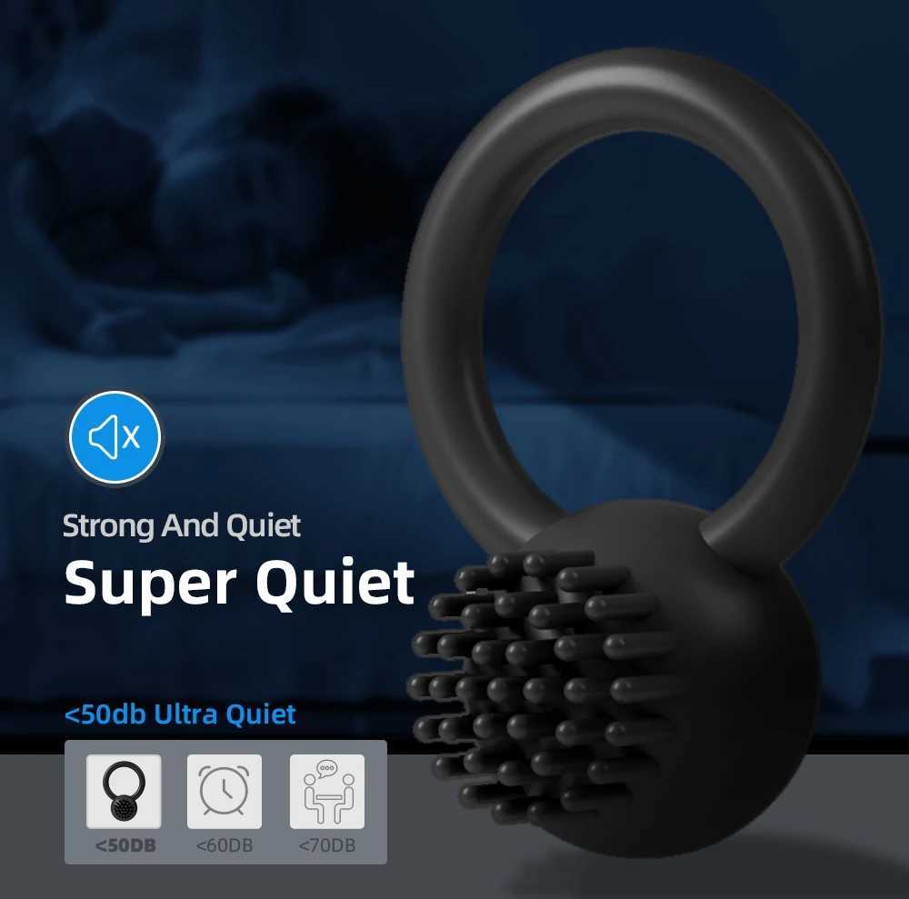 Cock Ring Vibrator Penis Sleeve Sucking Stimulator Remote Control G-spot Erection Ring Clitoral Sex Toy for Adult Supplies XJ250607