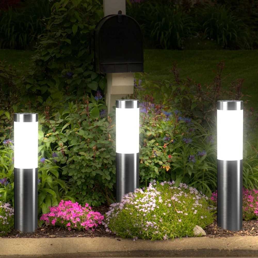 Solar Lights Outdoor Garden Solar Powered Waterproof Motion Sensor Pathway Light Landscape Path Yard Backyard Lawn Lamp XJ250606