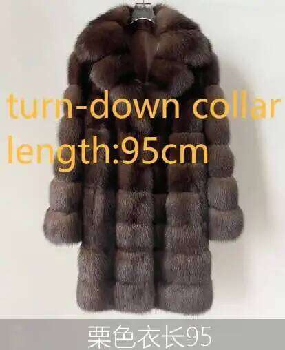 LGRQ 2025 new winter fashion women clothes hooded fur brown color warm thickness coat female tide WQ1005916